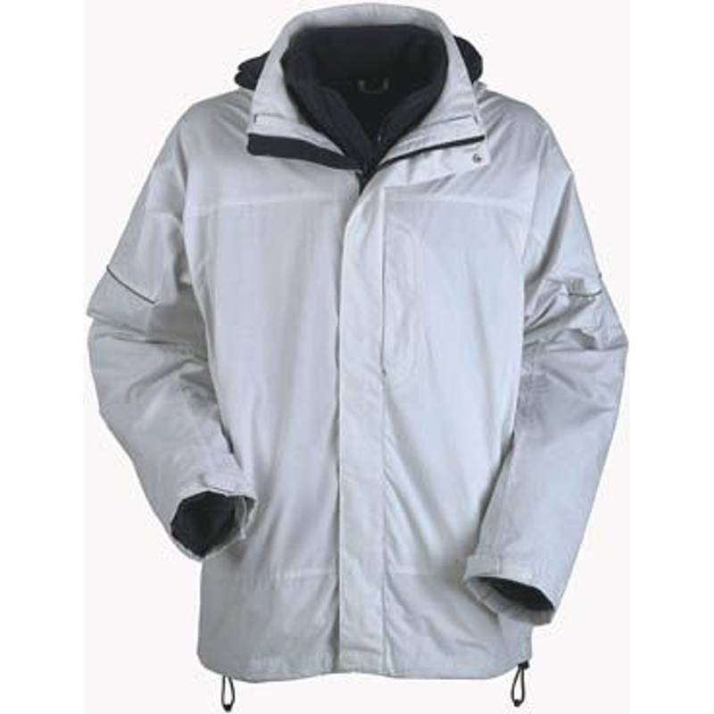 Bunda SLAZENGER 3 IN 1 JACKET sv.sivá / nám.modrá S Bunda SLAZENGER 3 IN 1 JACKET sv.sivá / nám.modrá S